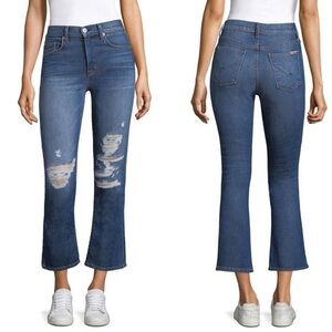 Hudson Brix High Rise Cropped Jeans